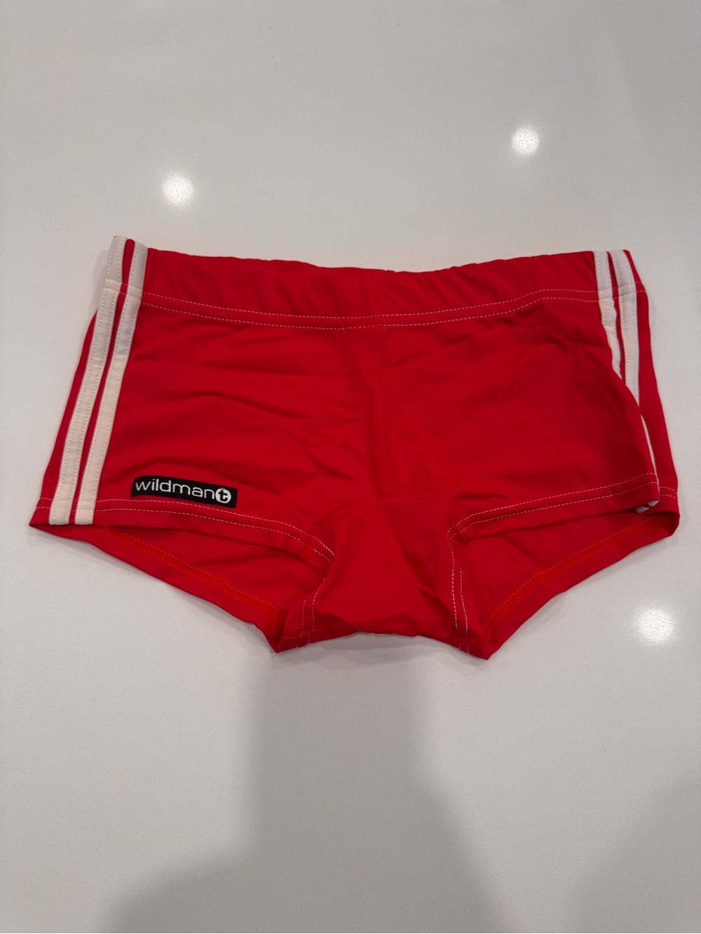 Red Women's Athletic Shorts